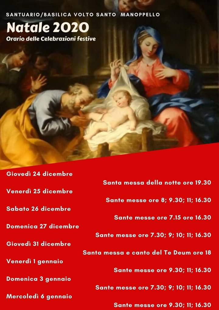 orario celebrazioni